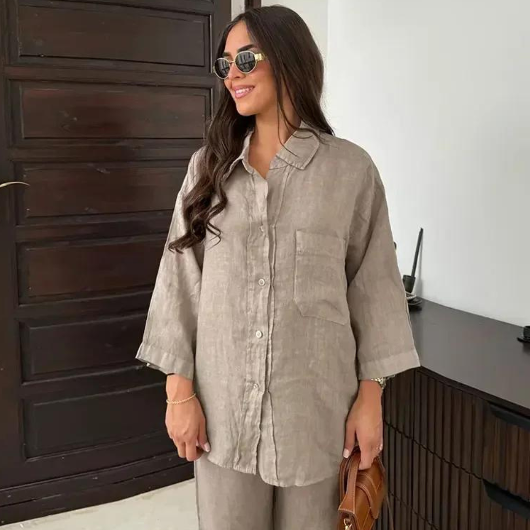 Nienke - Loose women's set in vintage style