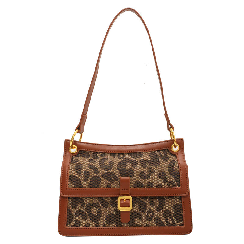Square leopard print bag - Selinne