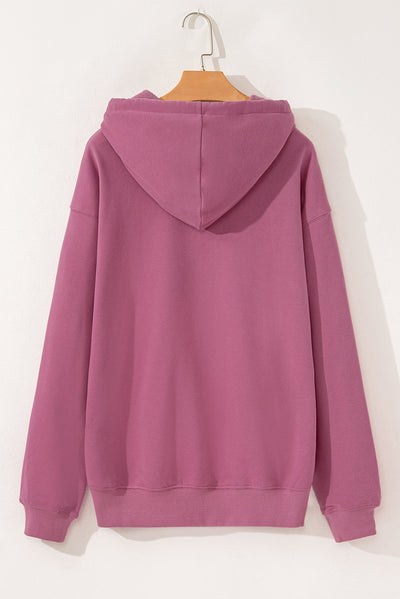 Nyna - Thick hoodie with kangaroo pocket and fleece lining