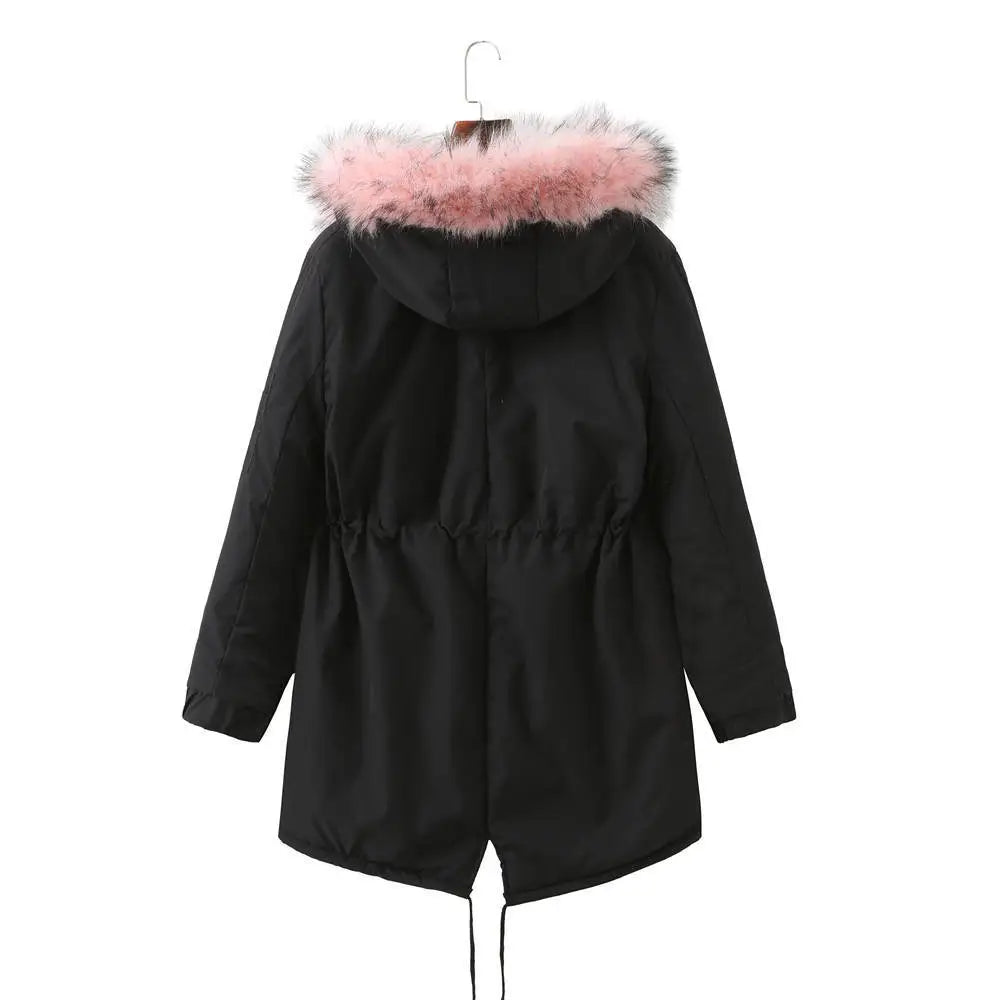 Caly - Thick, lined winter coat made of fleece