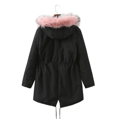 Caly - Thick, lined winter coat made of fleece