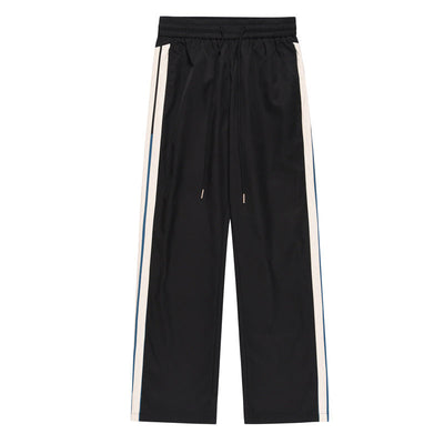 George - Draping Wide Leg Straight Pants Men