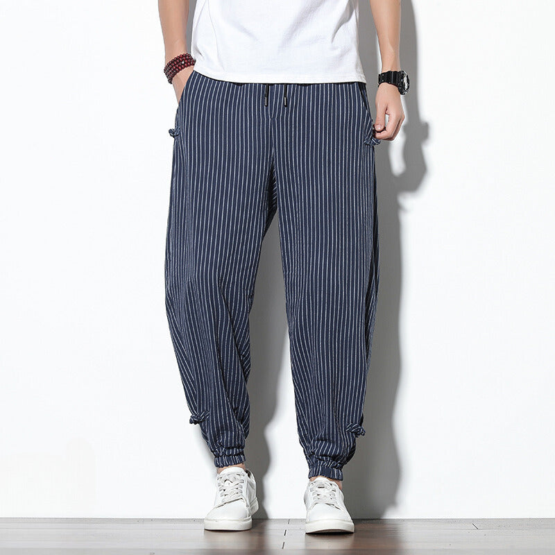 Men's trousers striped print - Matteo