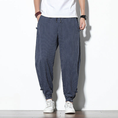 Men's trousers striped print - Matteo