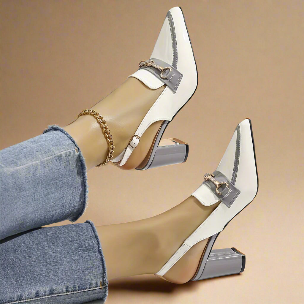 Slingback Block Heel - Millie