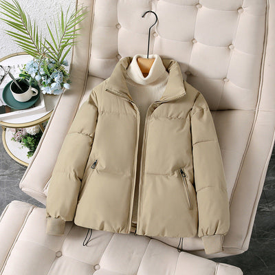 Ladies winter quilted jacket with lining - Alina