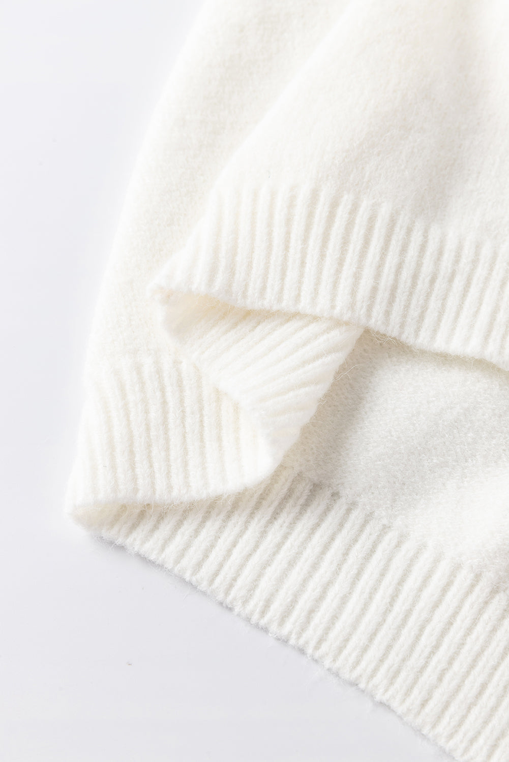 Women's Knit Button Cardigan with 3D Floral Appliqué - Eloria