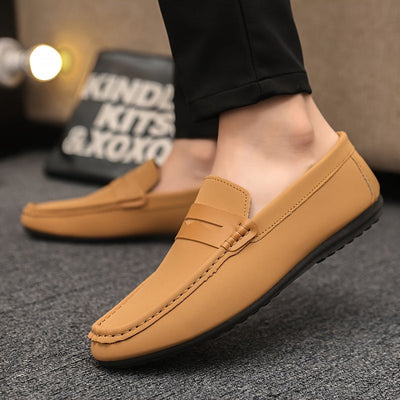 Elegant men's loafers in various colours