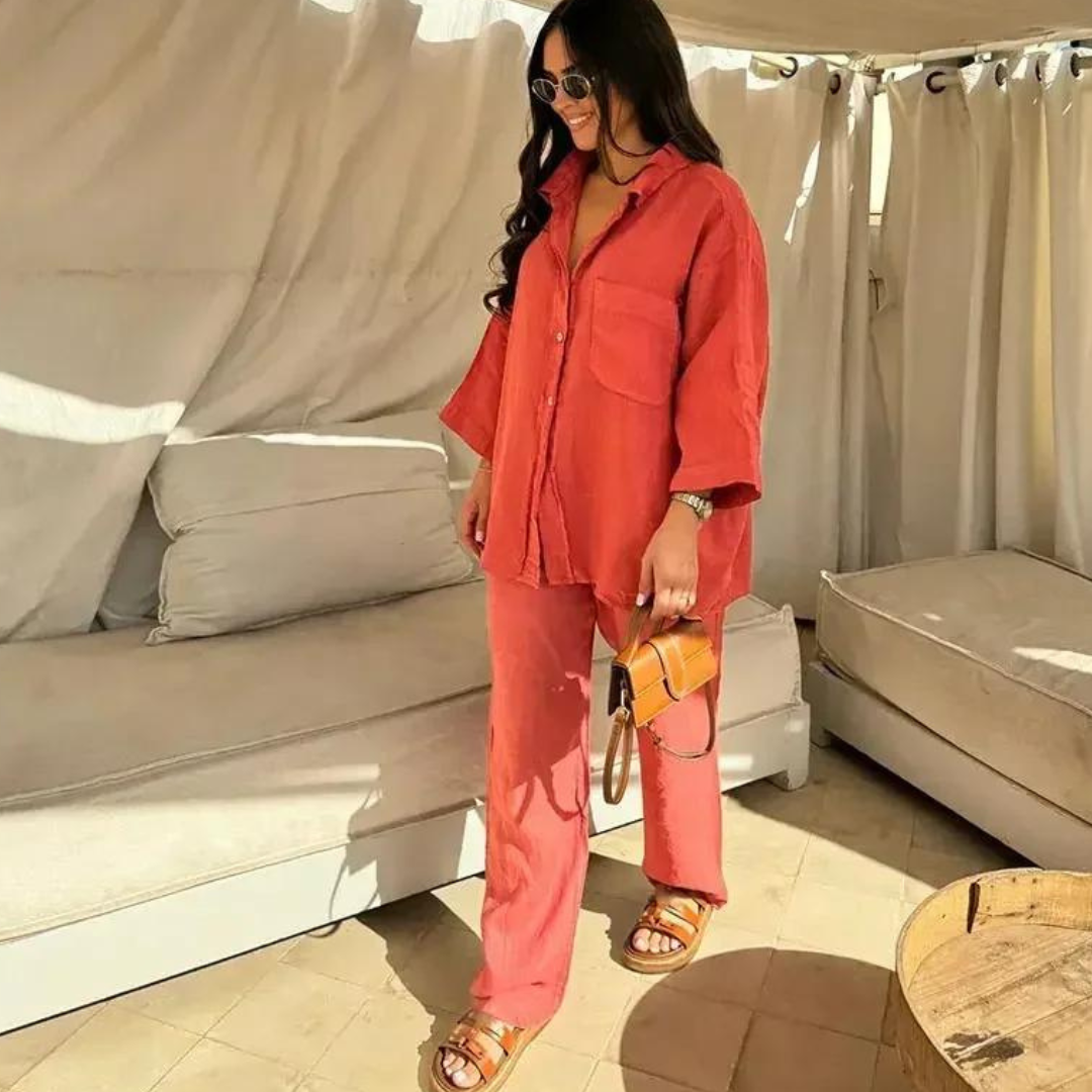 Nienke - Loose women's set in vintage style