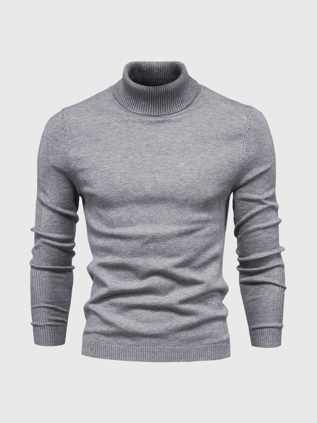 Men's turtleneck jumper, washable