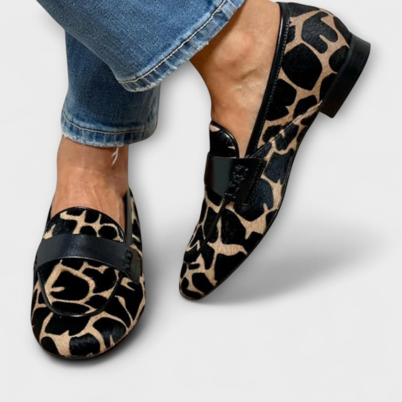 Animal print loafer - Yeny