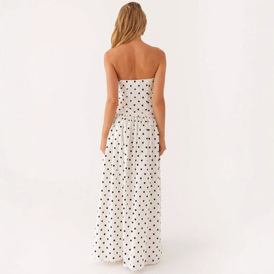 Printed Long Dress Woman - Selene