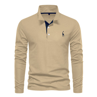 Men's Long Sleeve Polo Shirt - Dario