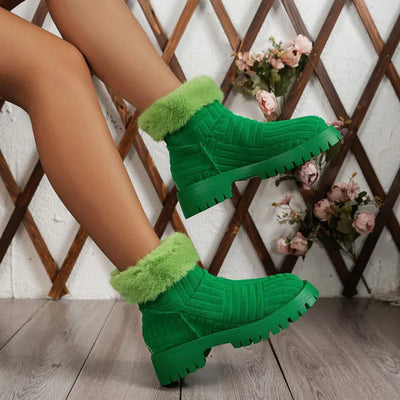 Arleth - Cosy winter ankle boots with thick soles for women