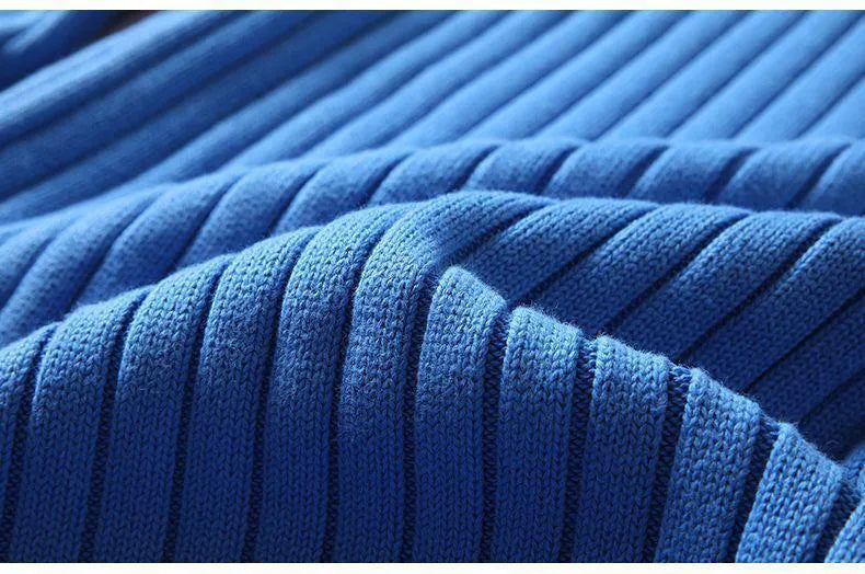 Sander - Turtleneck jumper man plain & striped