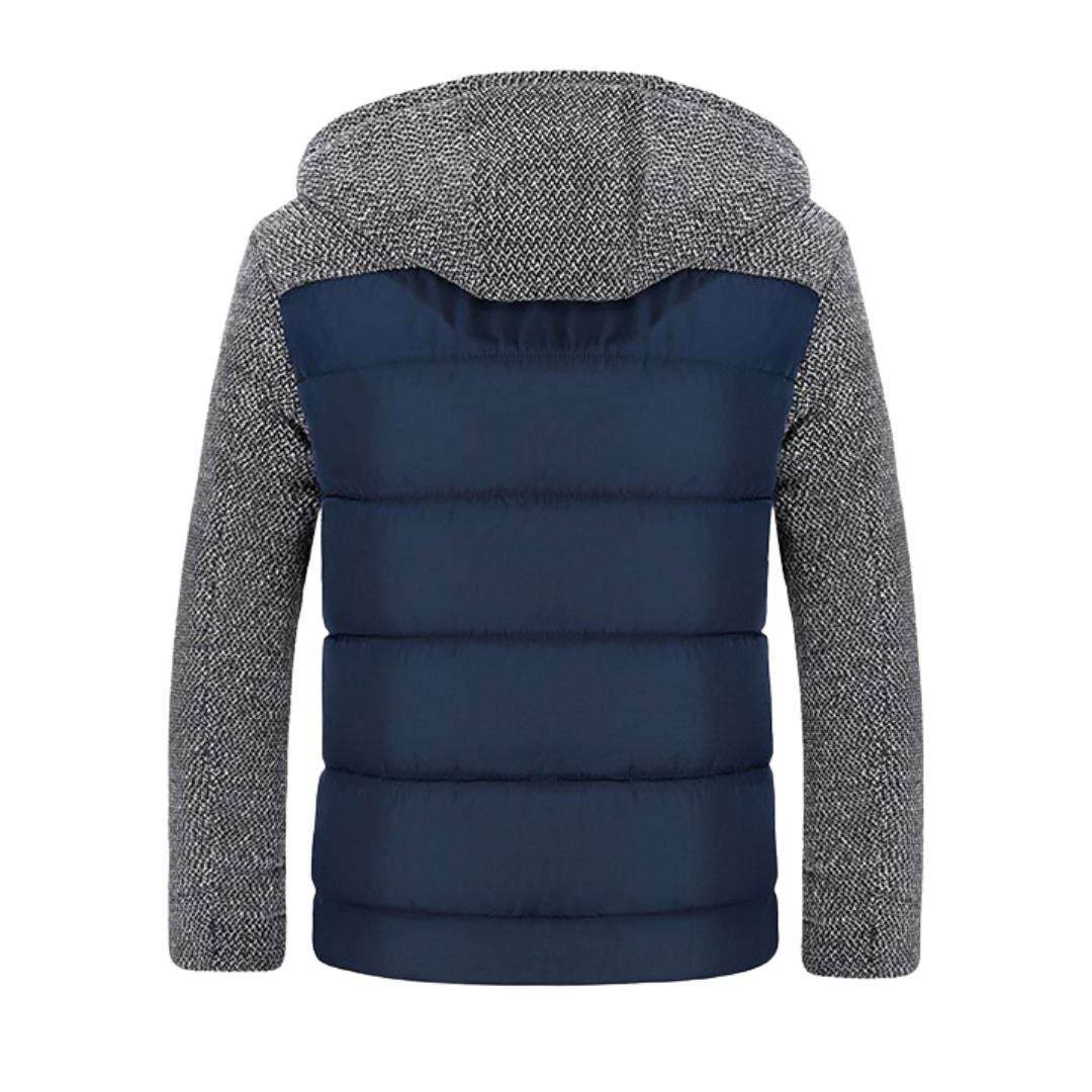 Autumn quilted jacket with hood - Alaric