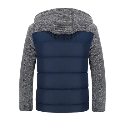 Autumn quilted jacket with hood - Alaric