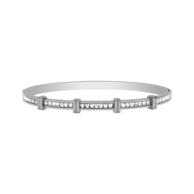 Element Baguette bangle 14K gold-plated