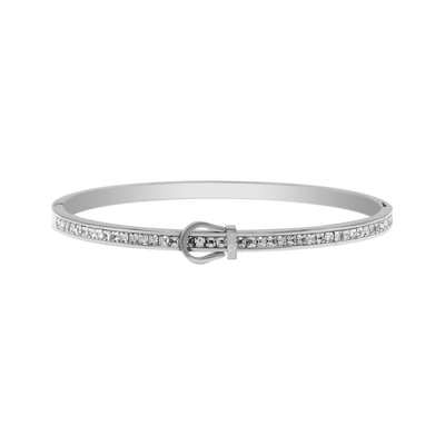 Element Love Baguette bangle 14K gold-plated