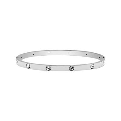 Element Thin Stone bangle 14K gold-plated
