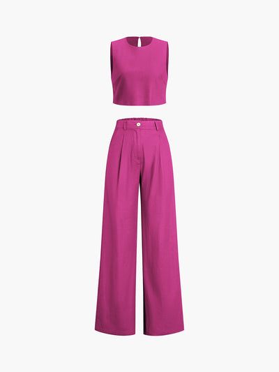 Esther - Boho Two Piece Pants Set