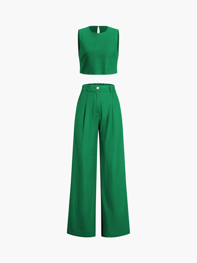 Esther - Boho Two Piece Pants Set