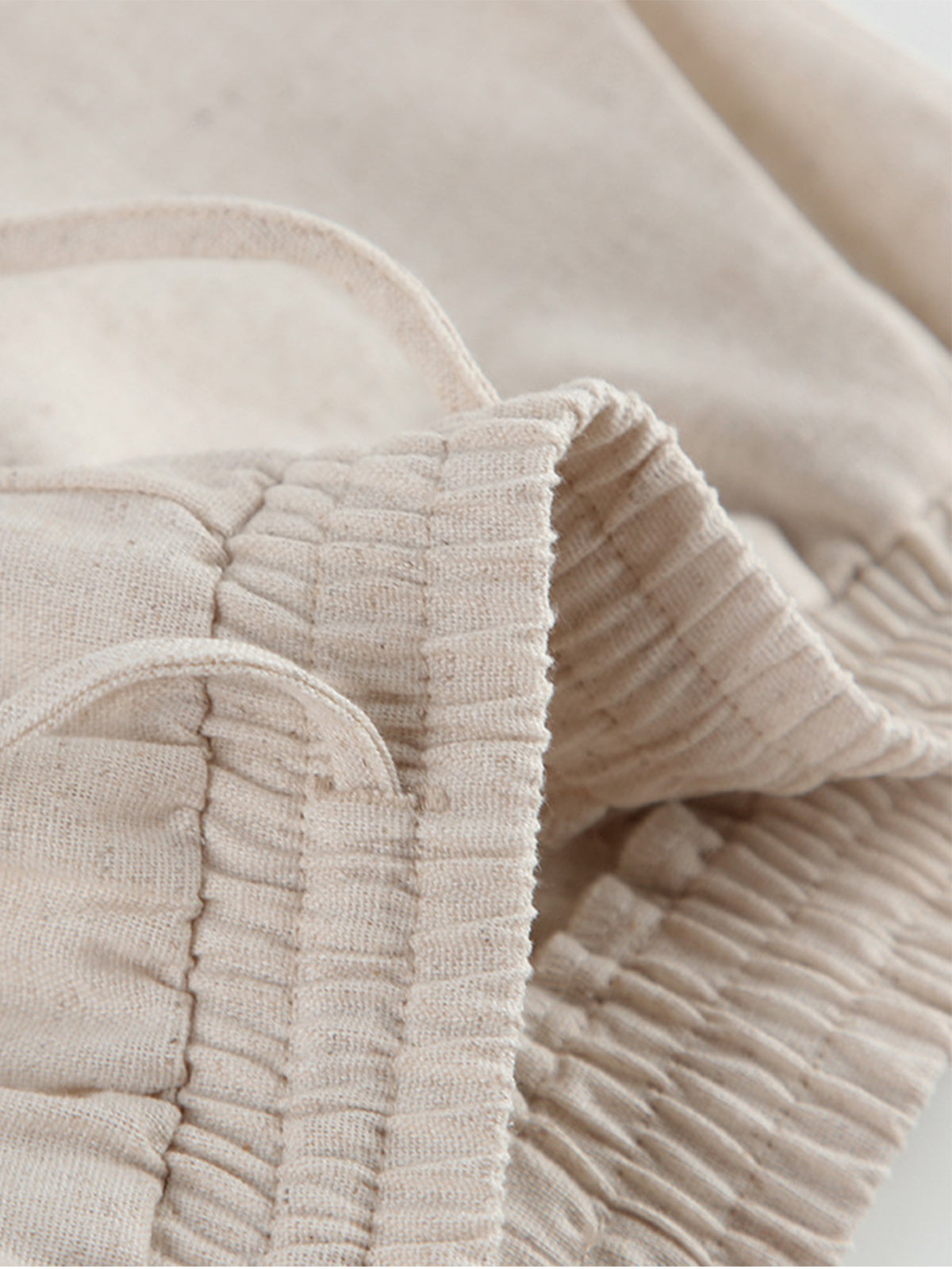 Margaux - Two-piece wide-leg trouser suit in utility linen