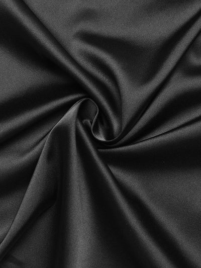 Emilia - Satin Raw Hem Tied Two Piece Skirt Set