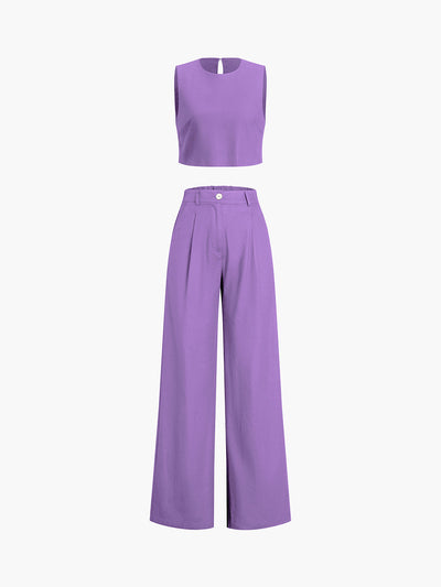 Esther - Boho Two Piece Pants Set