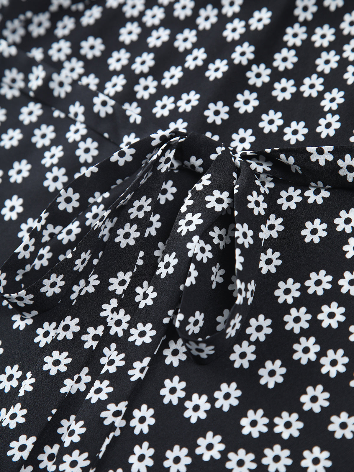 Tikina - Long dress with floral print