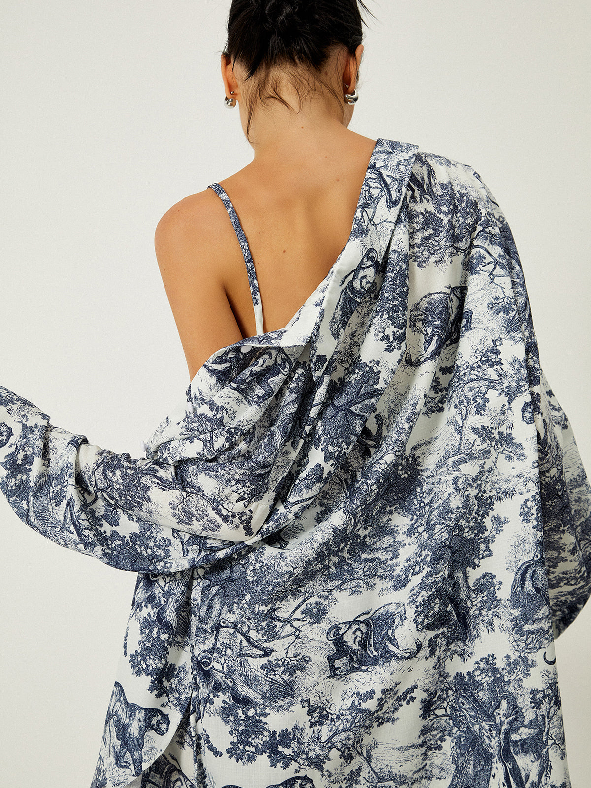 Gilda - Floral Print Three Piece Shorts Set