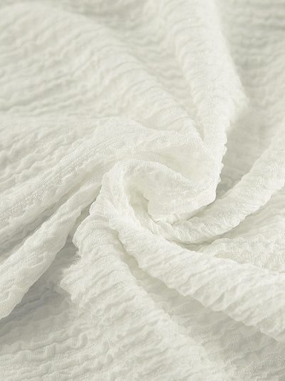 Zaida - Solid Tie Front Vest With Shorts Set