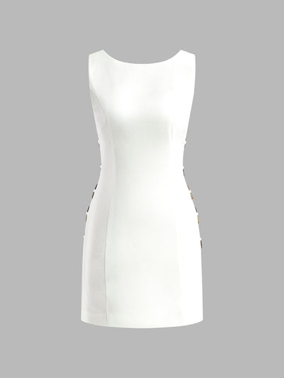 Rylie - O-Ring Cutout Sleeveless Dress