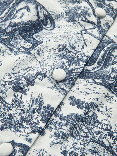 Gilda - Floral Print Three Piece Shorts Set