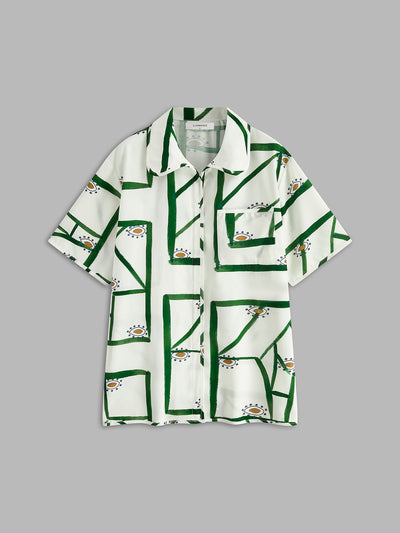 Julia - Print Drawstring Shorts Set