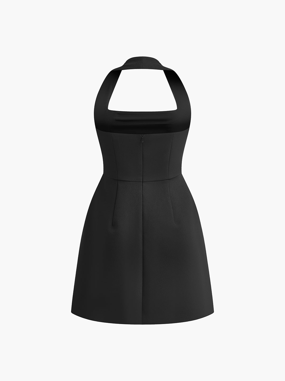 Sophie - Sexy Halter Solid Dress