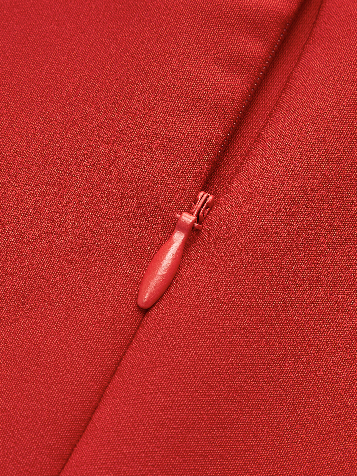 Sabina - Minimalist Plain Mock Neck Dress