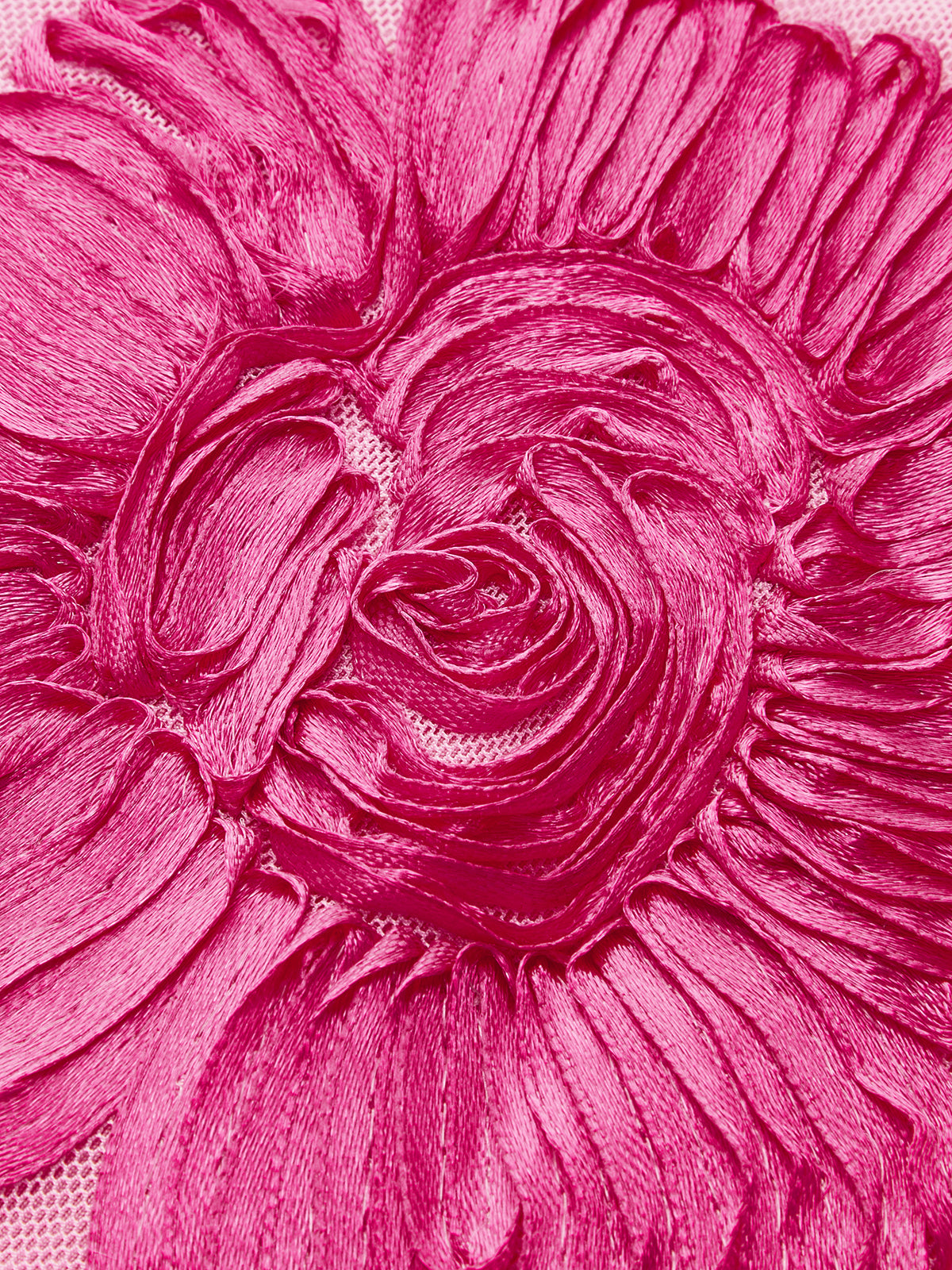 Emily - Romance Floral Backless Mesh Dress