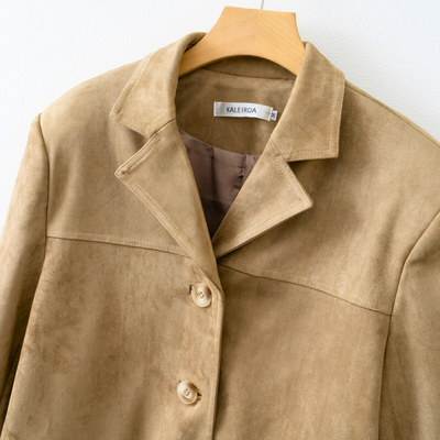 Elegant suede blazer - Megan