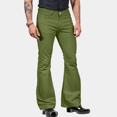 Linn - Retro flare trousers for men