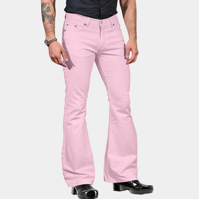 Linn - Retro flare trousers for men