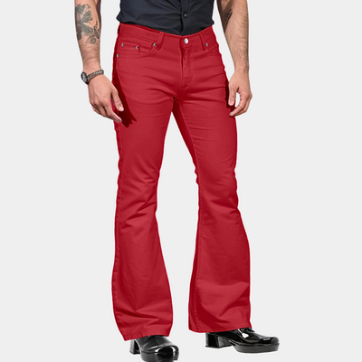 Linn - Retro flare trousers for men