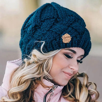 Soft and fashionable knitted hat