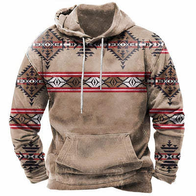 CHARLIE - Vintage-style hooded jumper