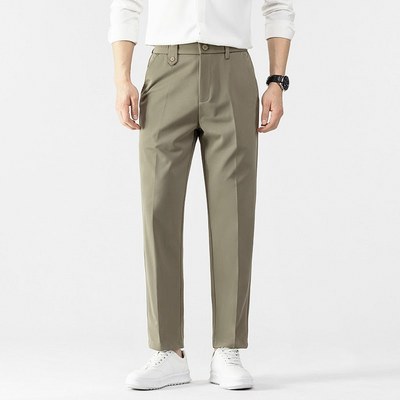 Manux - Stretch fit trousers