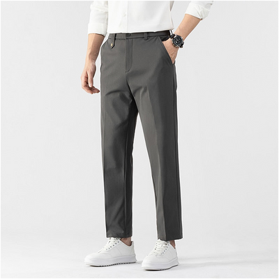 Manux - Stretch fit trousers