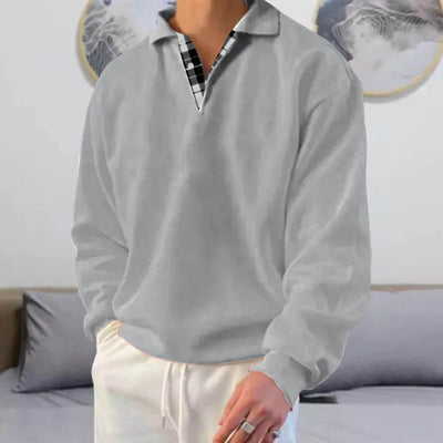 CYRUS - Long-sleeved jumper with V-neckline