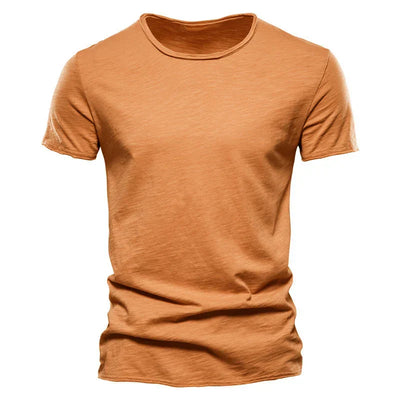 Men's Lightweight Cotton Crew Neck T-Shirt - Lurca