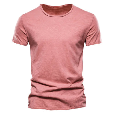 Men's Lightweight Cotton Crew Neck T-Shirt - Lurca