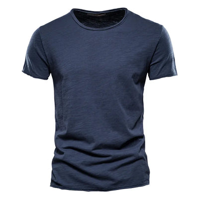 Men's Lightweight Cotton Crew Neck T-Shirt - Lurca